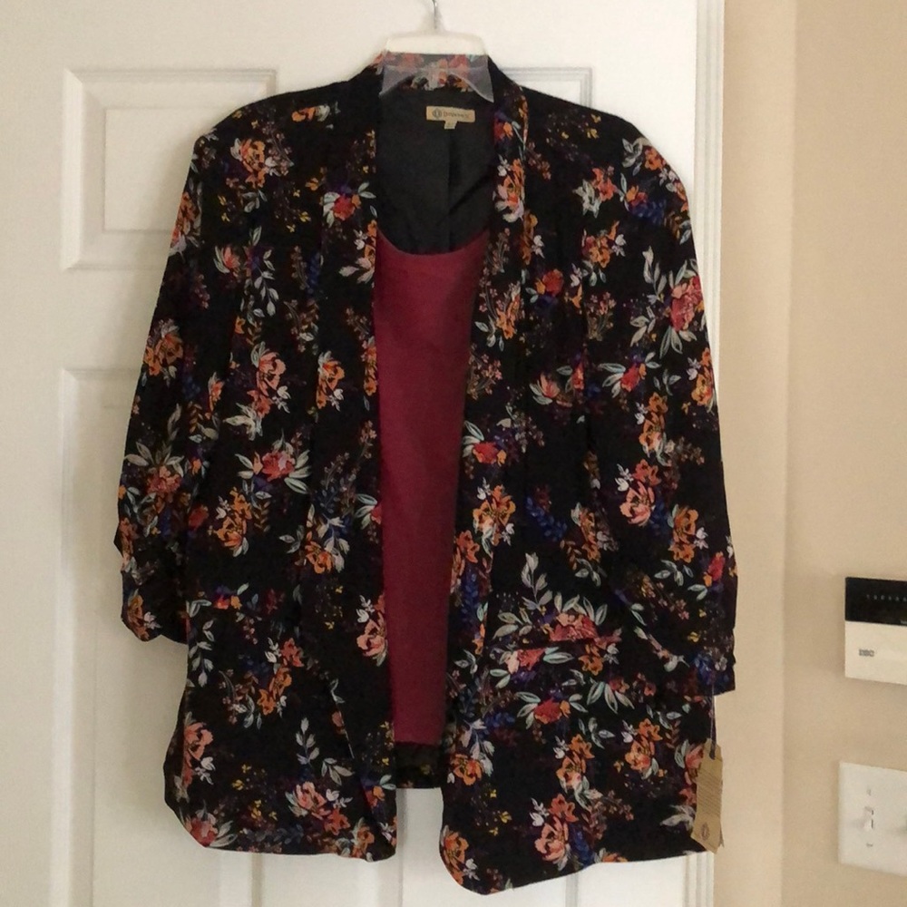 Casual jacket and tank